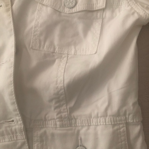 Tory Burch White Denim Jacket - Picture 4 of 7